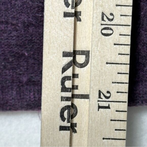 Eileen Fisher Womens Jacket M Fleece Full Zip Pockets Cotton Comfy Casual Cozy - Picture 6 of 8